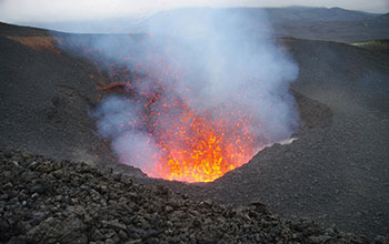 PREEVENTS scientists are working to find ways of predicting disasters such as volcanic eruptions.